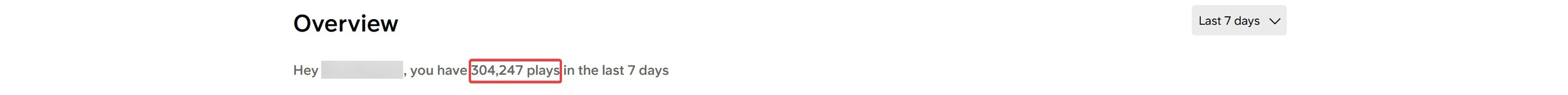 obter reproduções do soundcloud