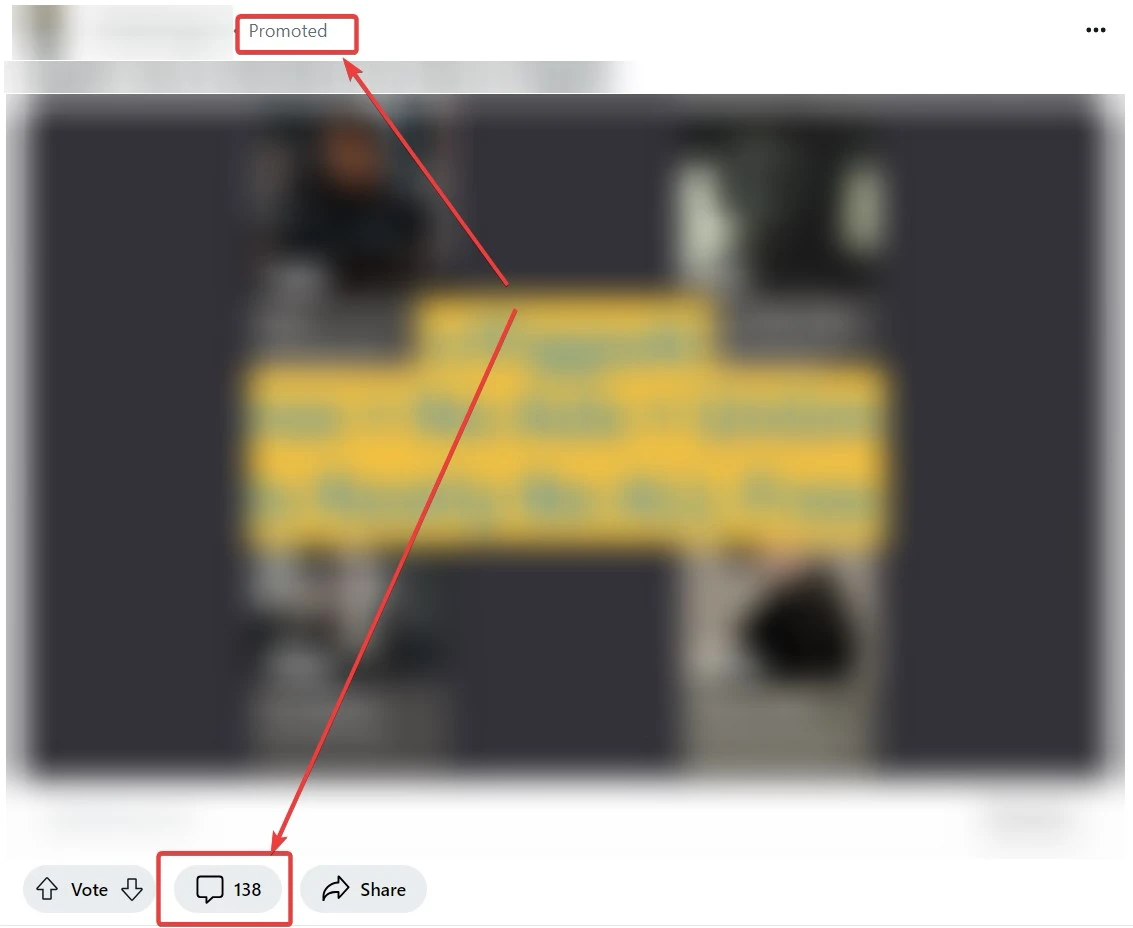 obter comentários do reddit