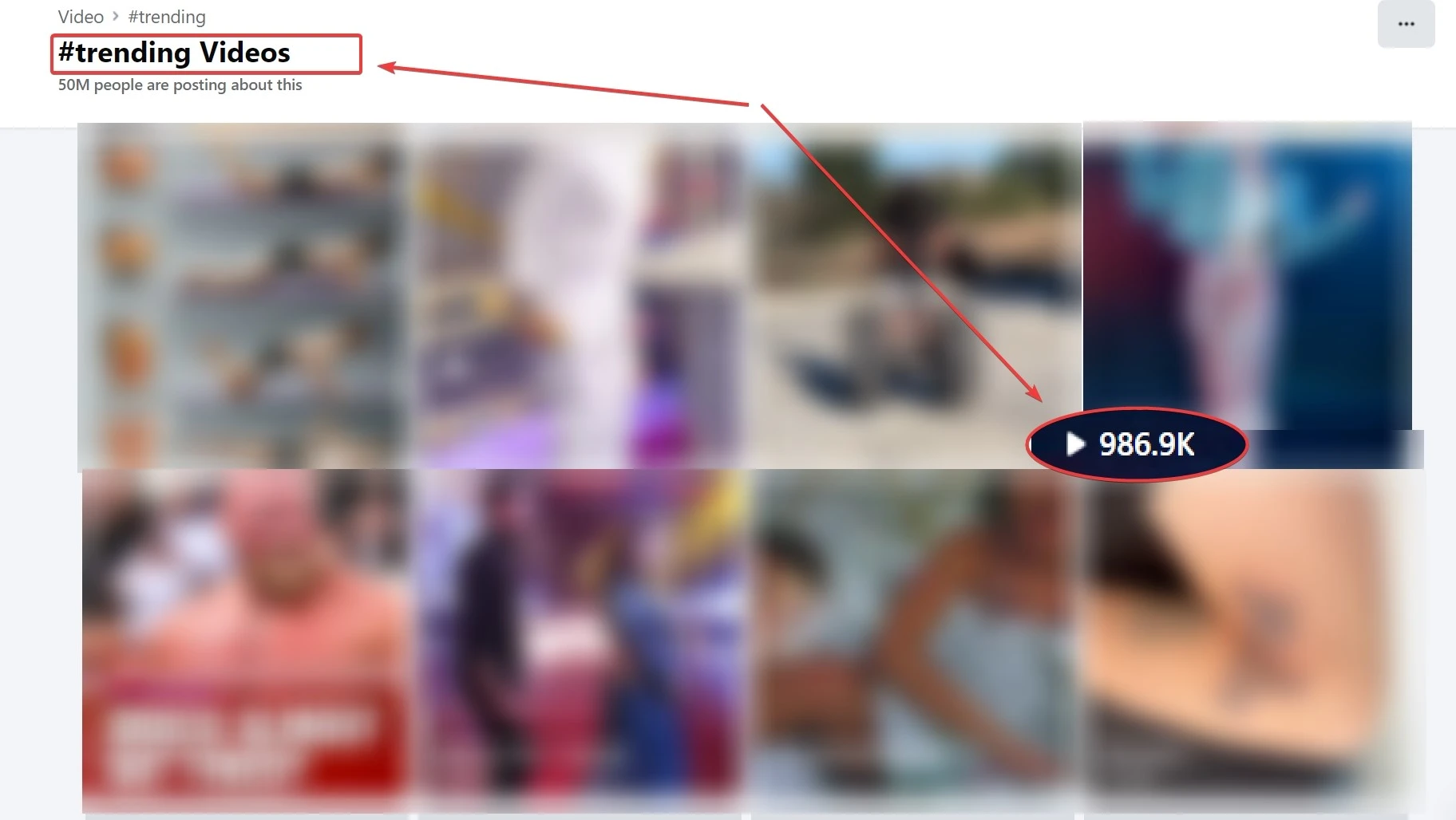 obter visualizações no facebook